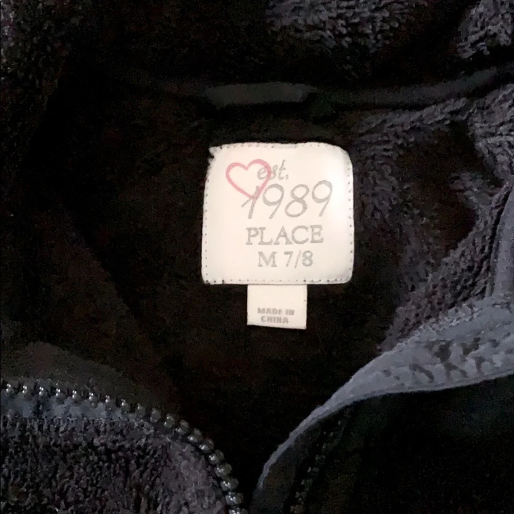 The Children’s PLACE Faux Fur Zip Front Jacket
